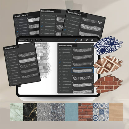Procreate Interior Design Professional bundle Over 4,500+ Assets